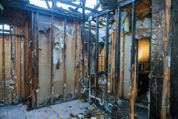 Professional Fire Damage Removal technician working in Shippensburg University, PA